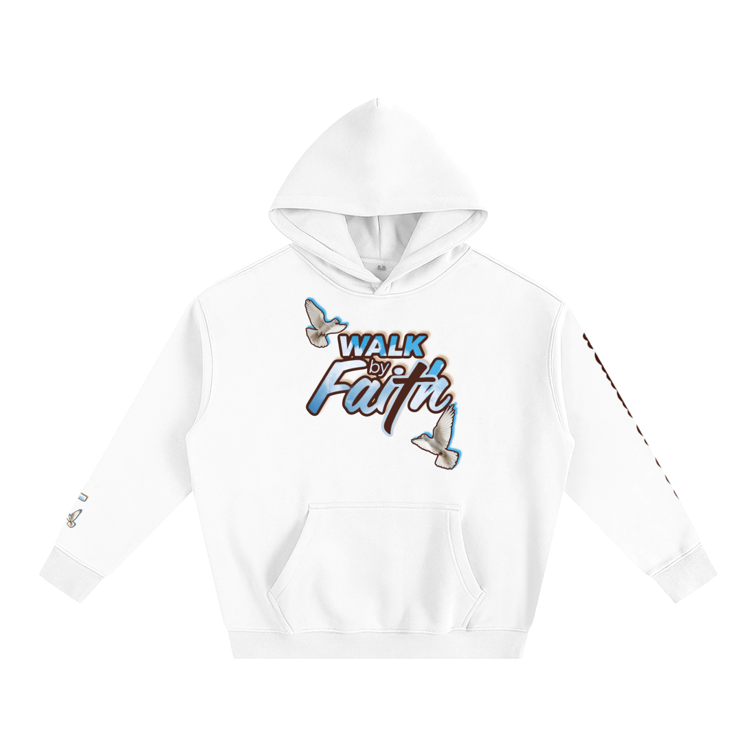 "Woman’s" Walk by Faith Oversize Fleeced Hoodie