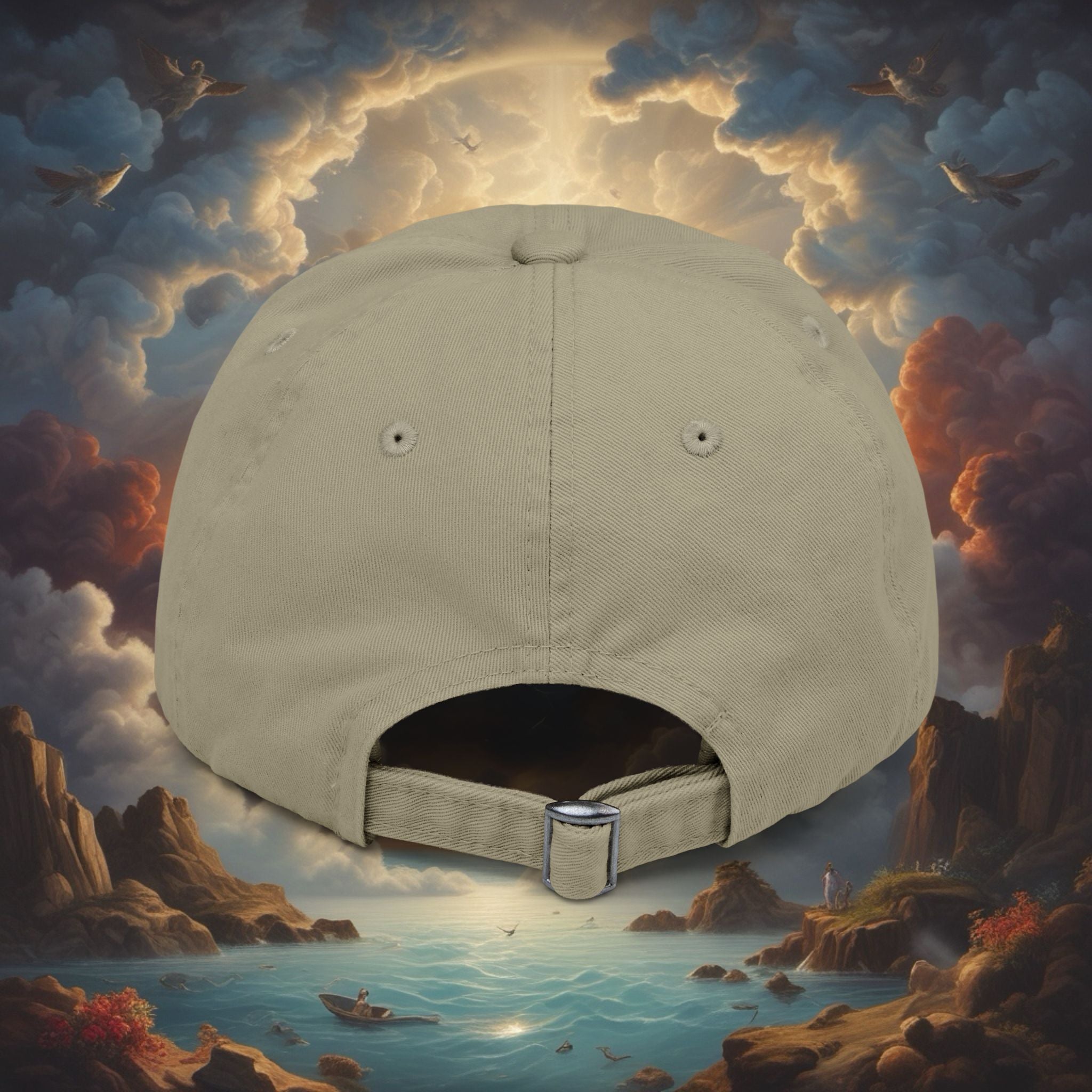 “TRUST GOD” Distressed Cap