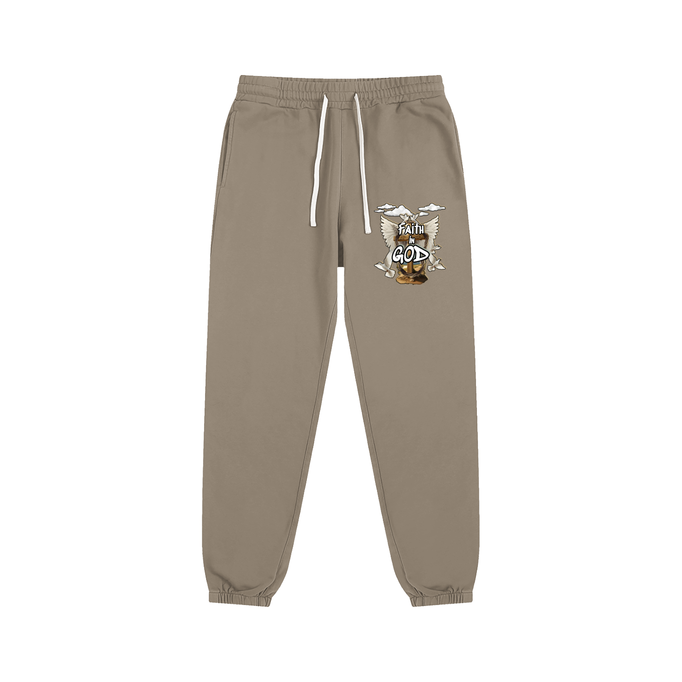 "Faith in GOD" Unisex Essential Sweatpants