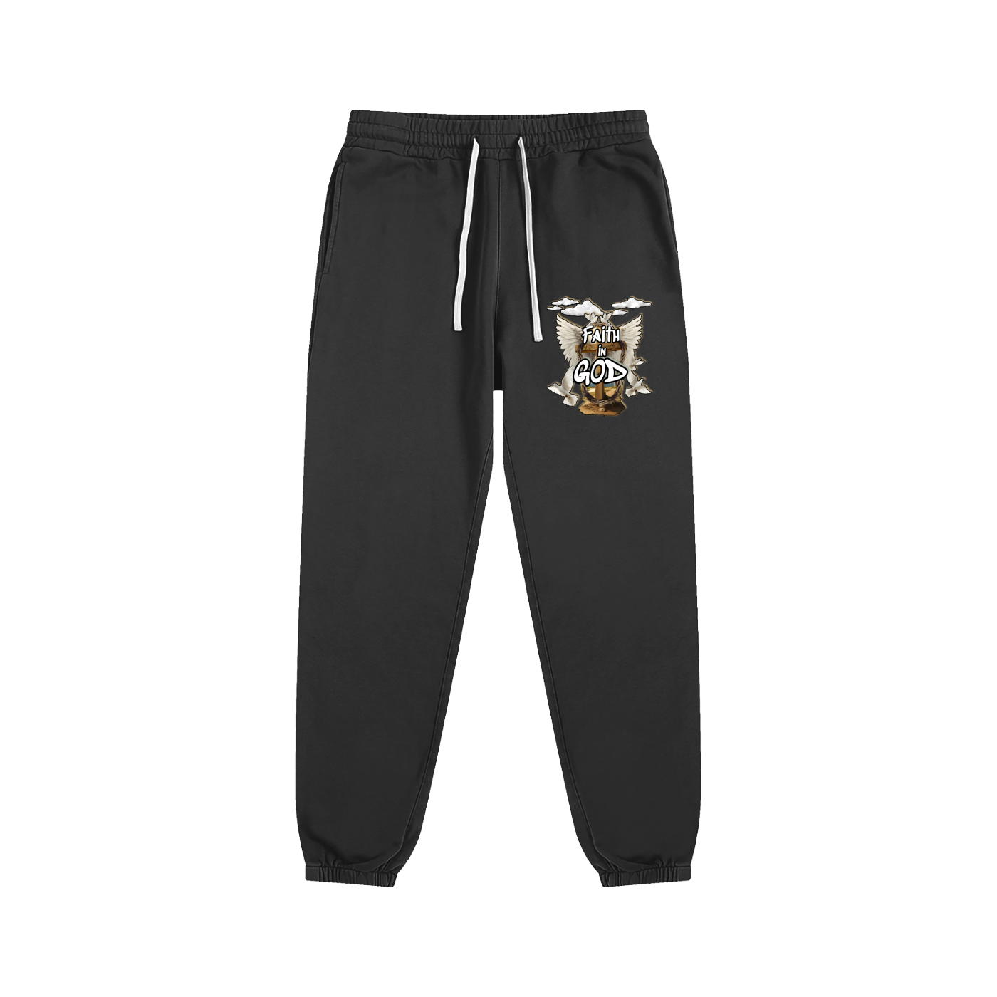 "Faith in GOD" Unisex Essential Sweatpants