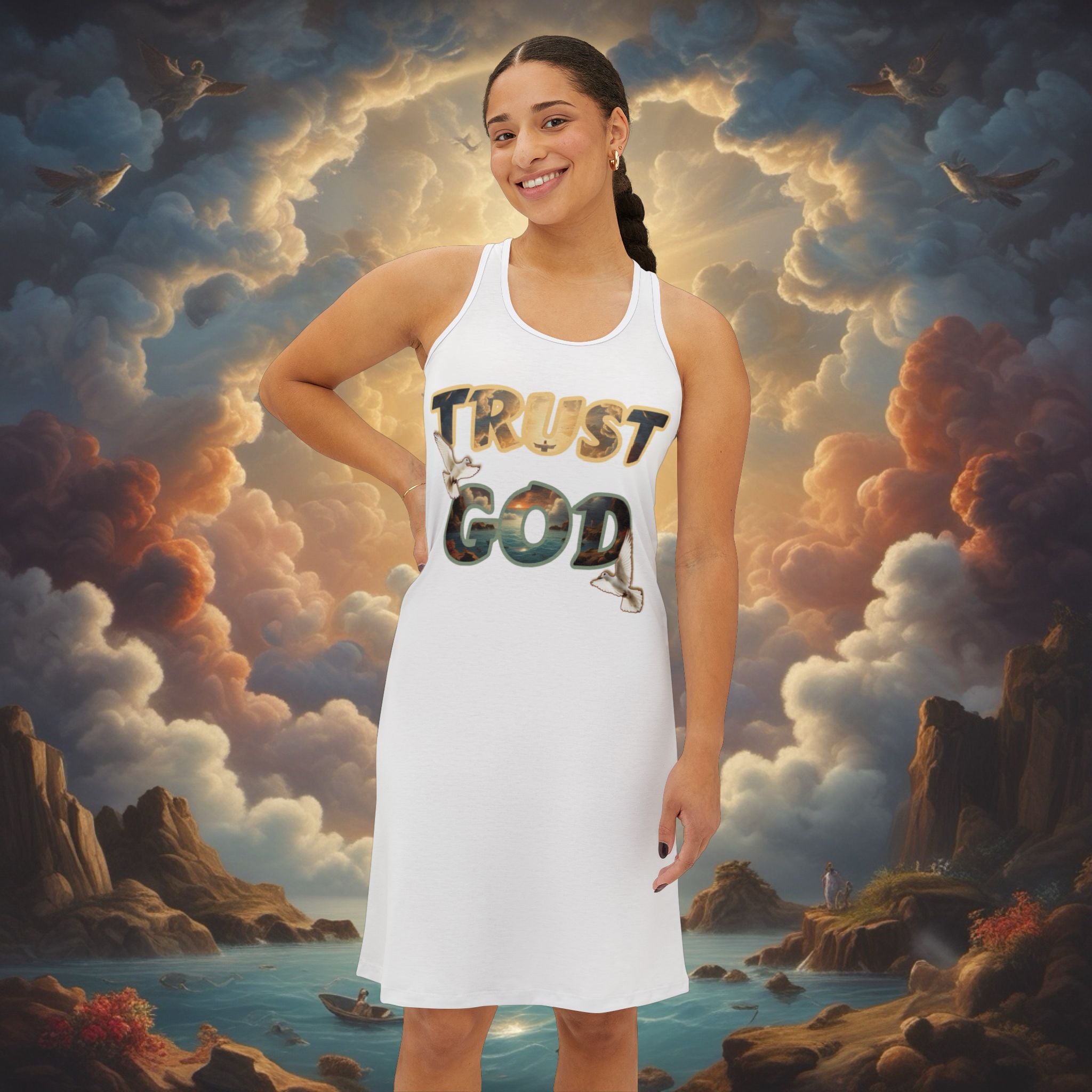 TRUST GOD Summer Dress
