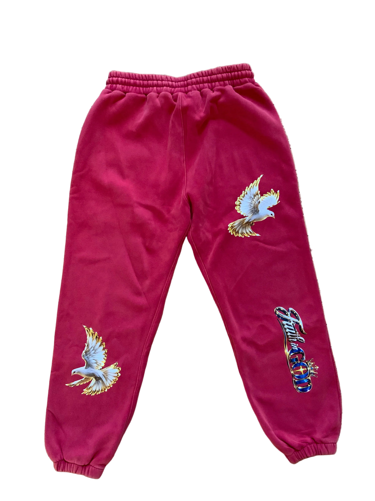 “JESUS IS KING” Fleeced Jogger Sweatpants