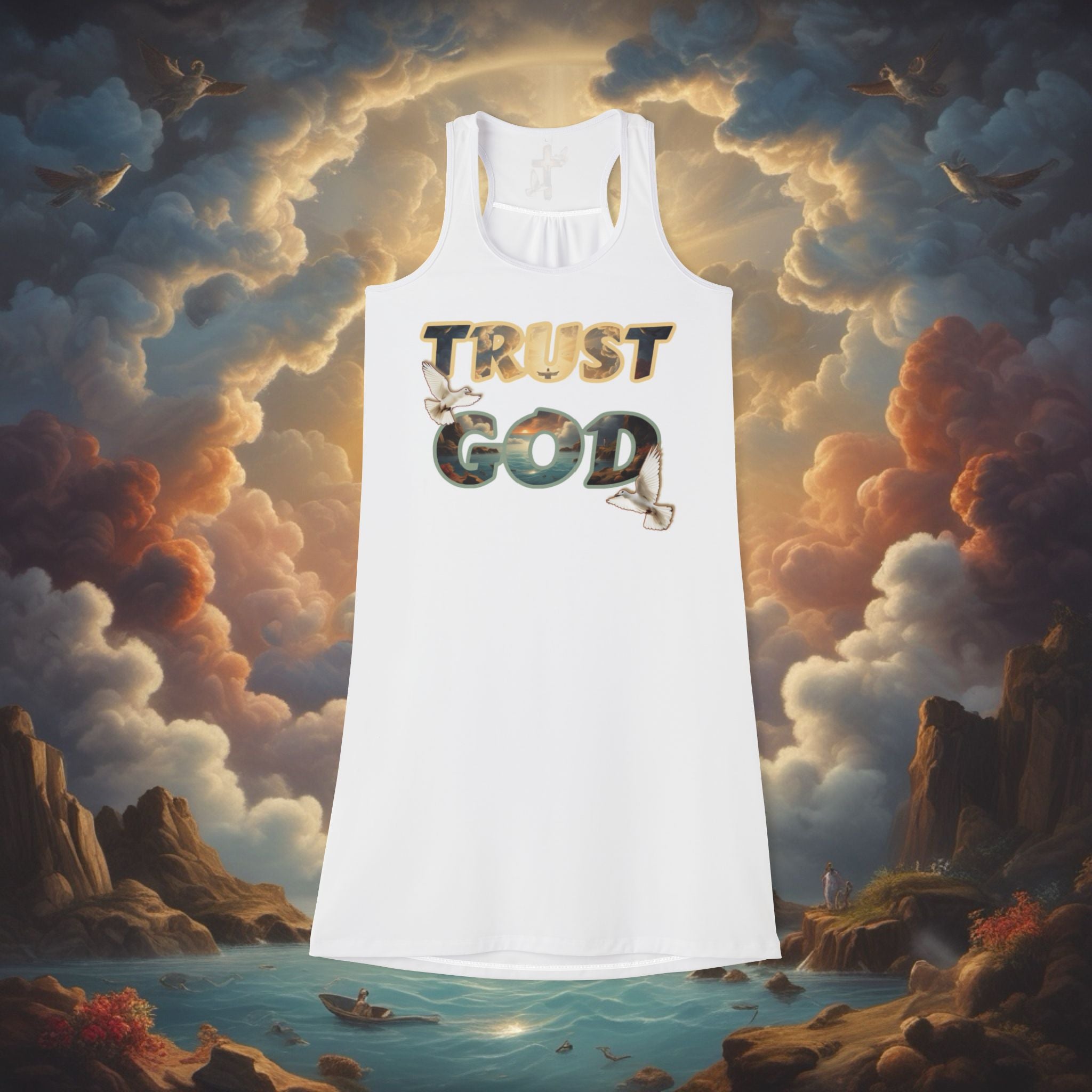 TRUST GOD Summer Dress