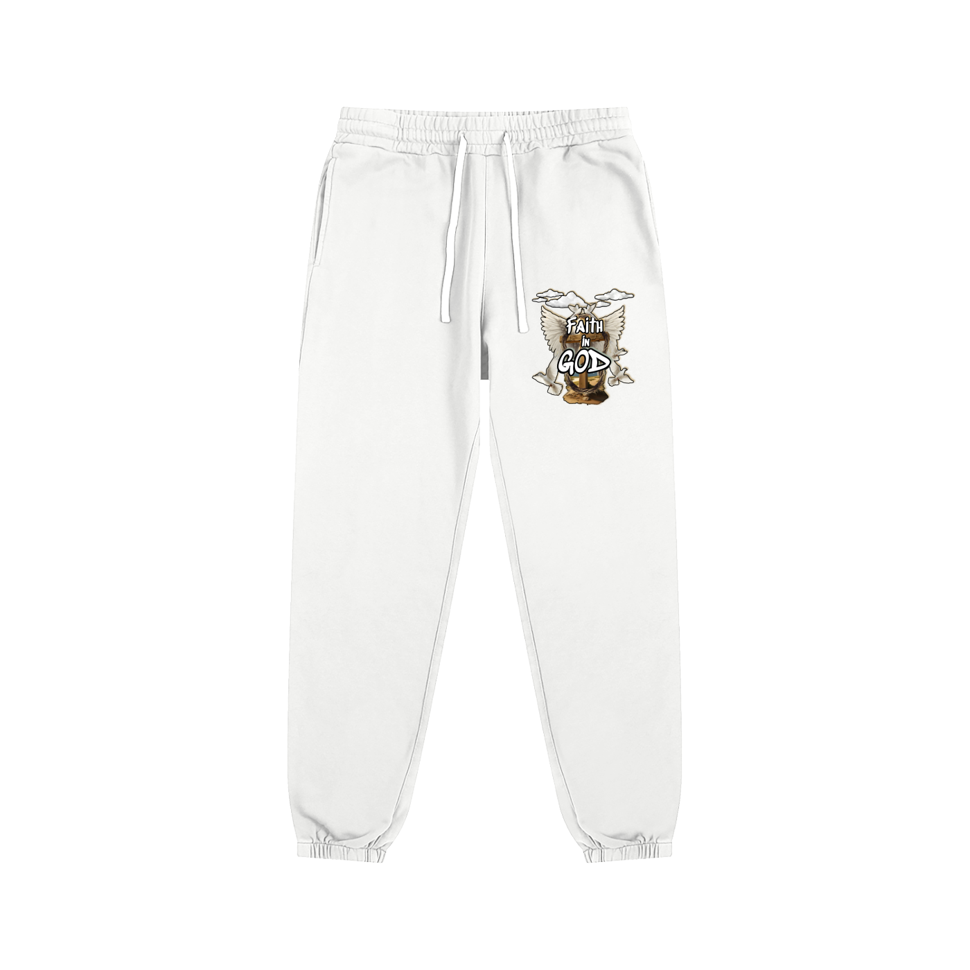 "Faith in GOD" Unisex Essential Sweatpants