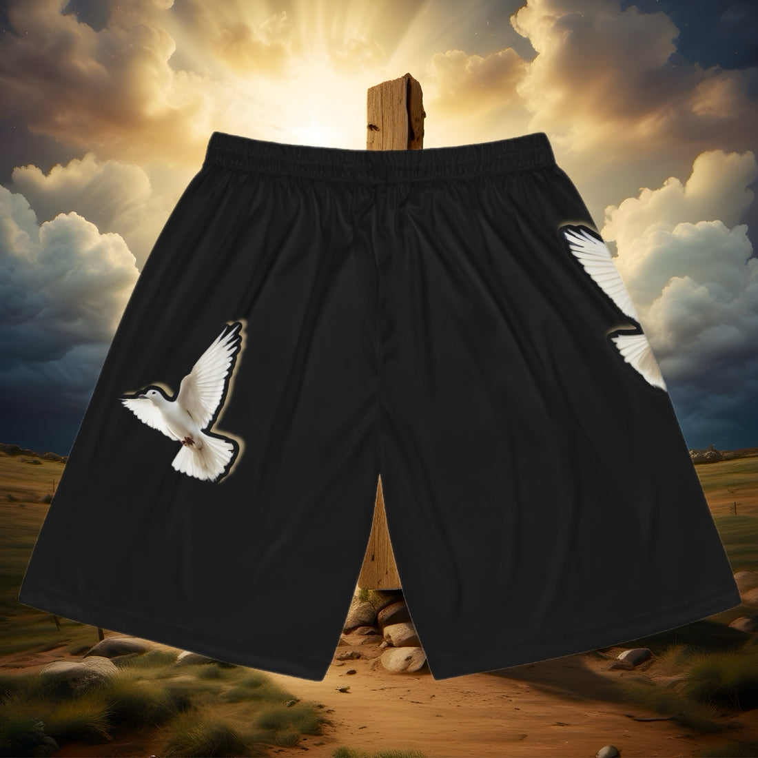 Faith in God Mesh Shorts