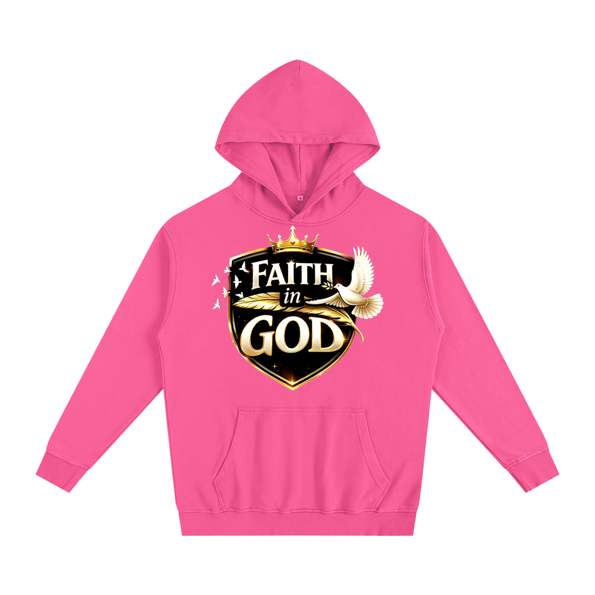 FAITH IN GOD Oversized Essential Hoodie