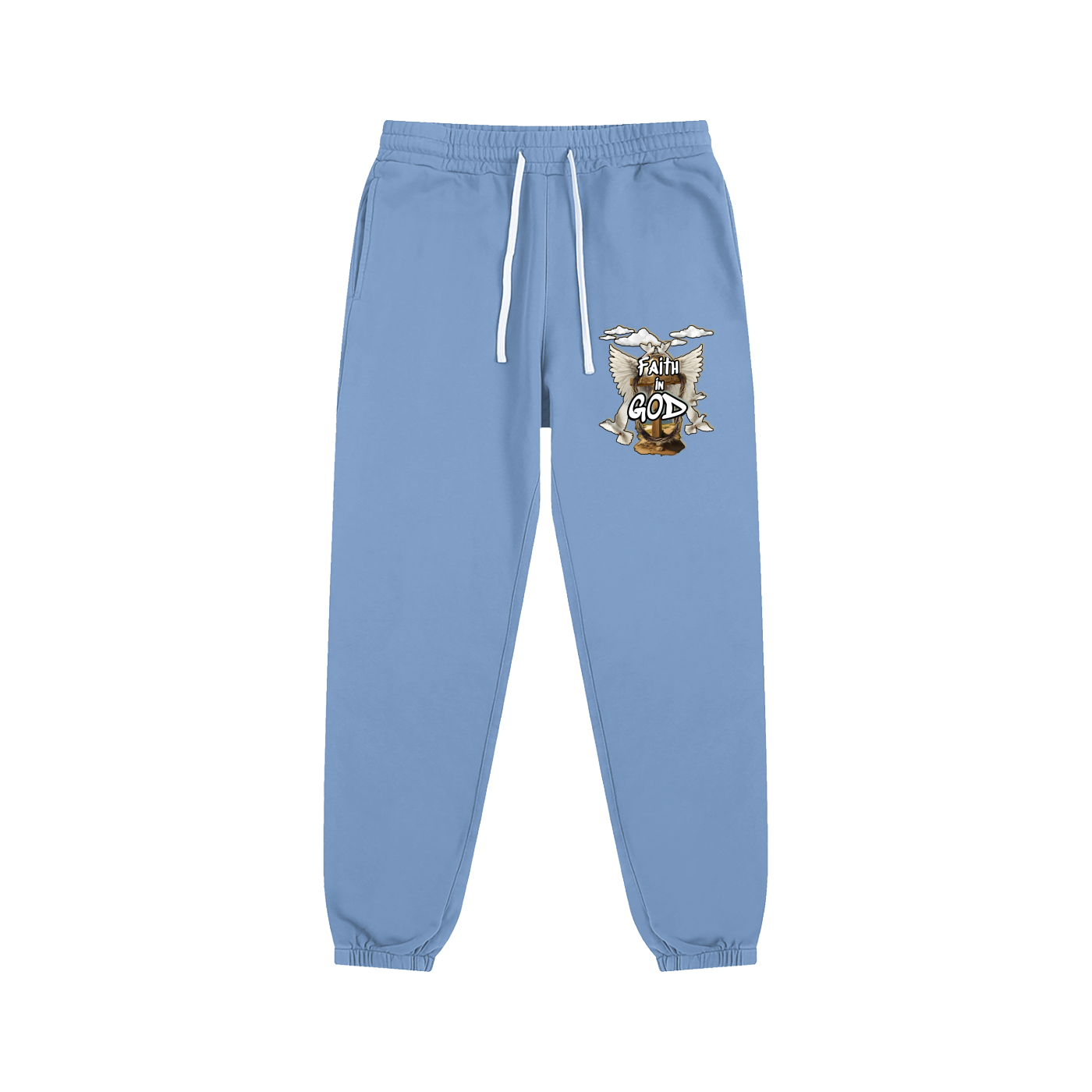 "Faith in GOD" Unisex Essential Sweatpants