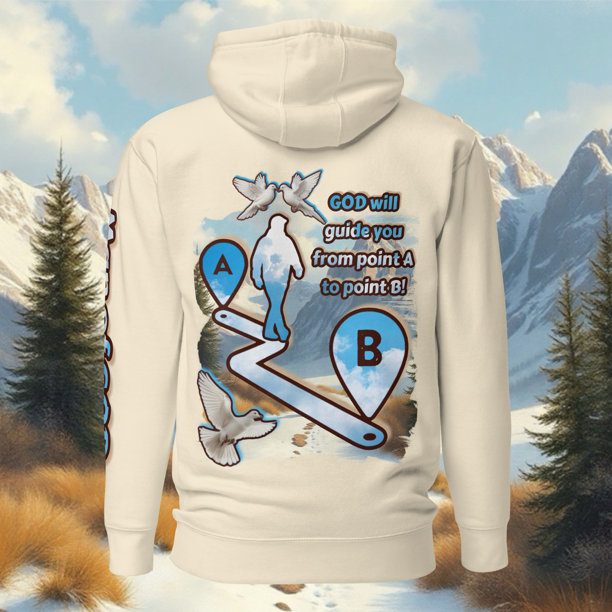 Men’s “Walk By Faith” Hoodie