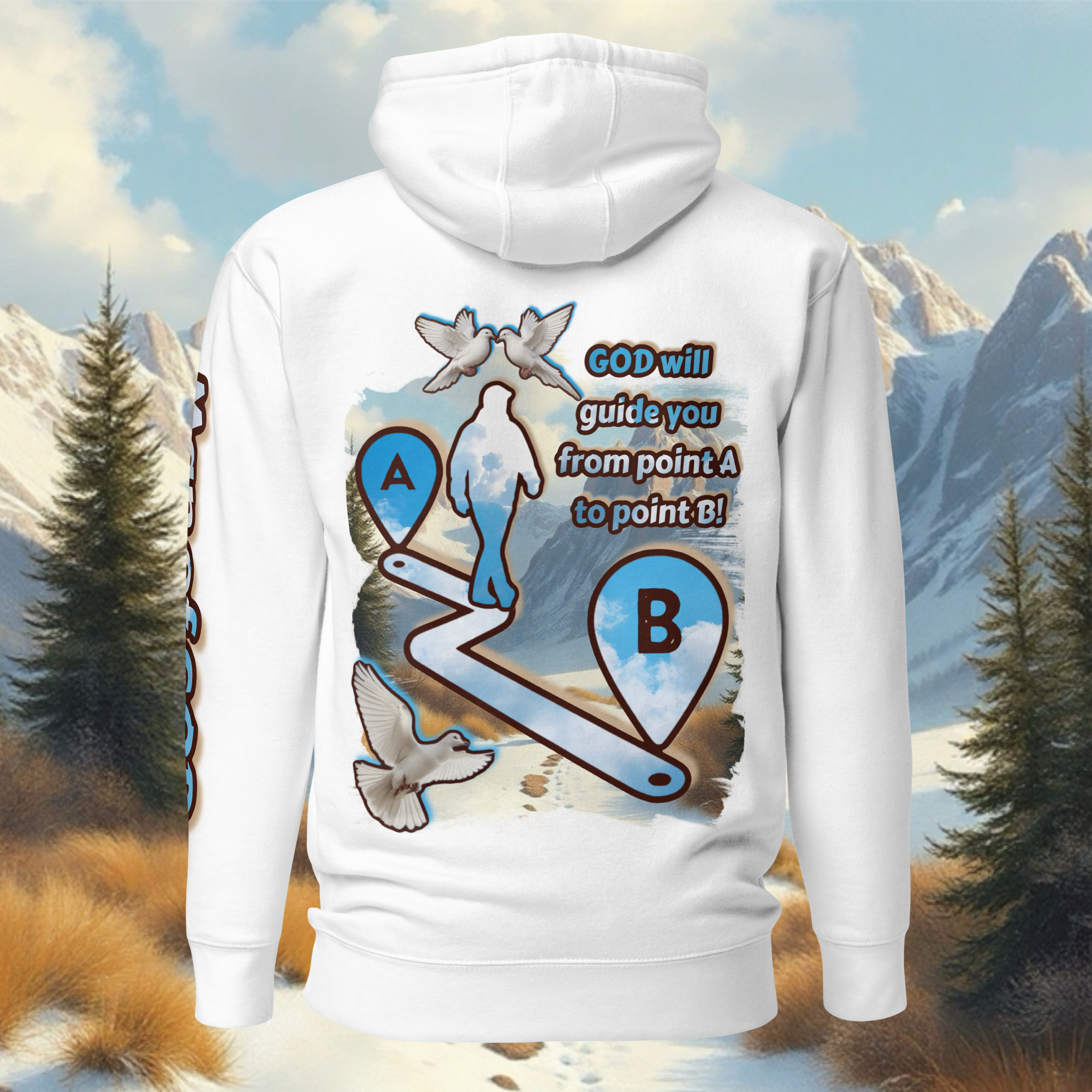 Men’s “Walk By Faith” Hoodie