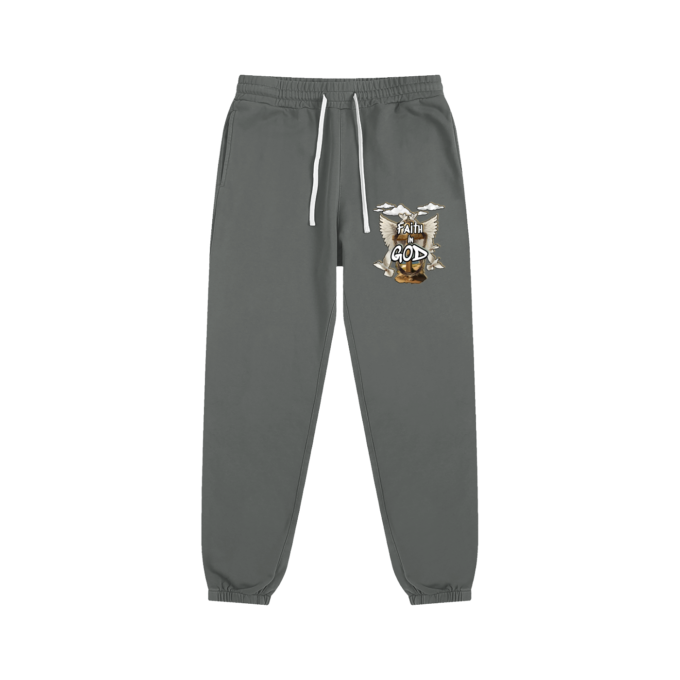 "Faith in GOD" Unisex Essential Sweatpants