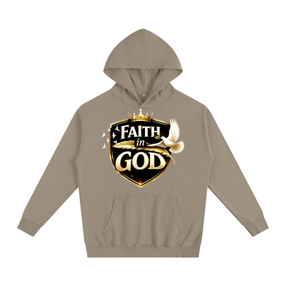 FAITH IN GOD Oversized Essential Hoodie