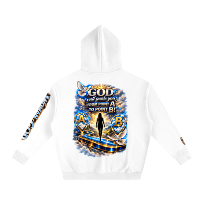 Woman of GOD Walk by Faith Oversize Fleeced Hoodie