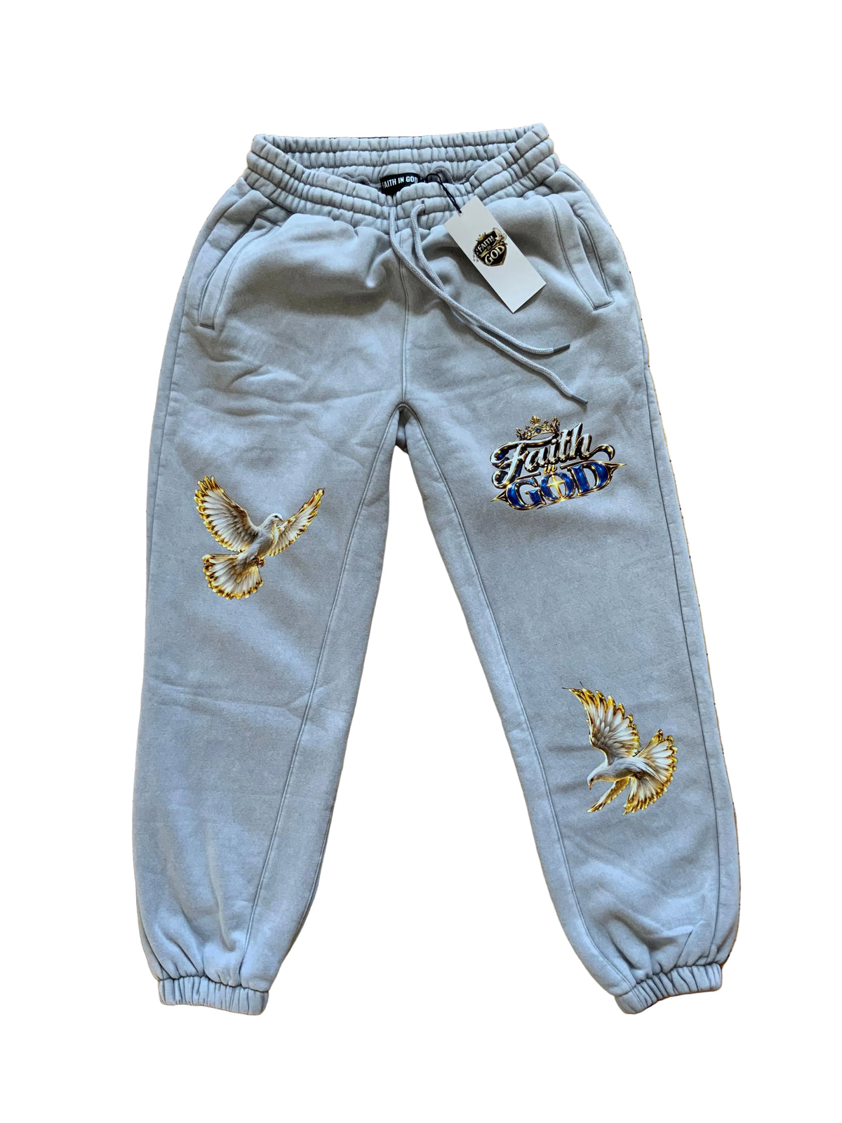 “JESUS IS KING” Fleeced Jogger Sweatpants