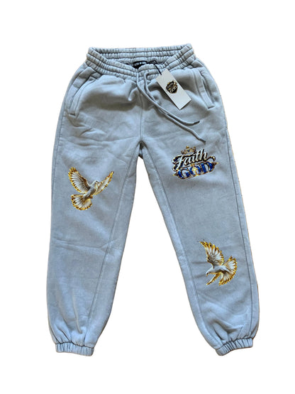 “JESUS IS KING” Fleeced Jogger Sweatpants