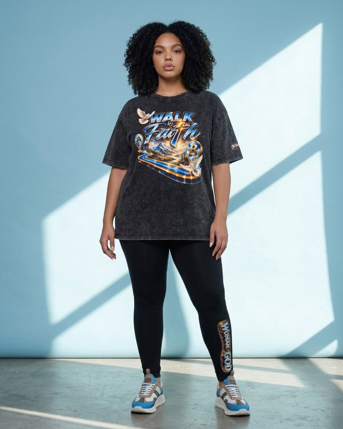 Leggings ,Women fitness ,Ftiness,Women of god,Walk by Faith 