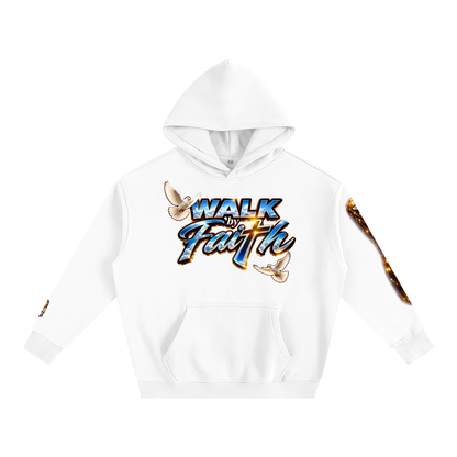 Woman of GOD Walk by Faith Oversize Fleeced Hoodie