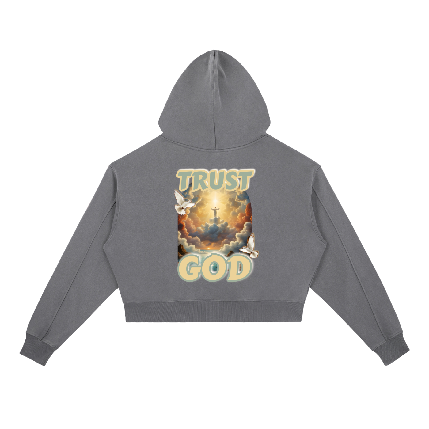Trust GOD Vintage Washed Women’s Hoodie