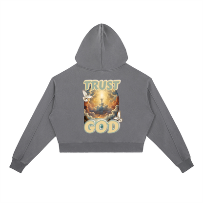 Trust GOD Vintage Washed Women’s Hoodie