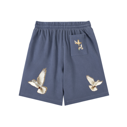Shorts,Trust god shorts