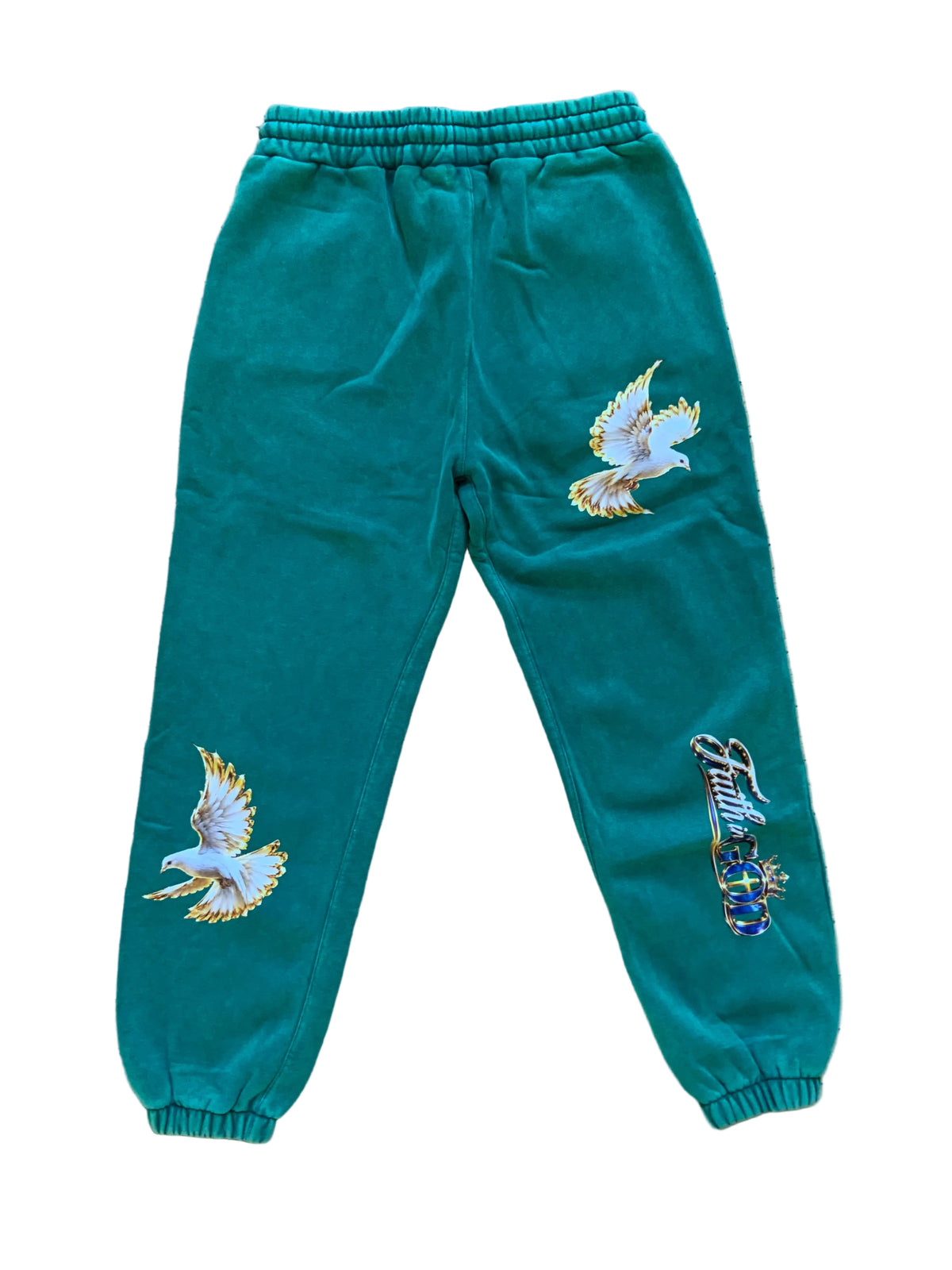 “JESUS IS KING” Fleeced Jogger Sweatpants