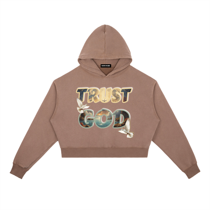 Trust GOD Vintage Washed Women’s Hoodie