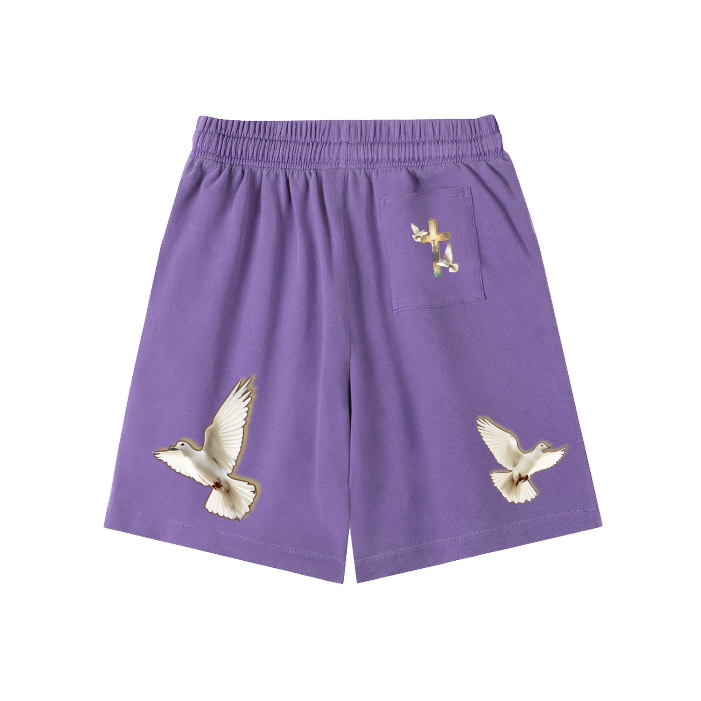 Shorts,Trust god shorts