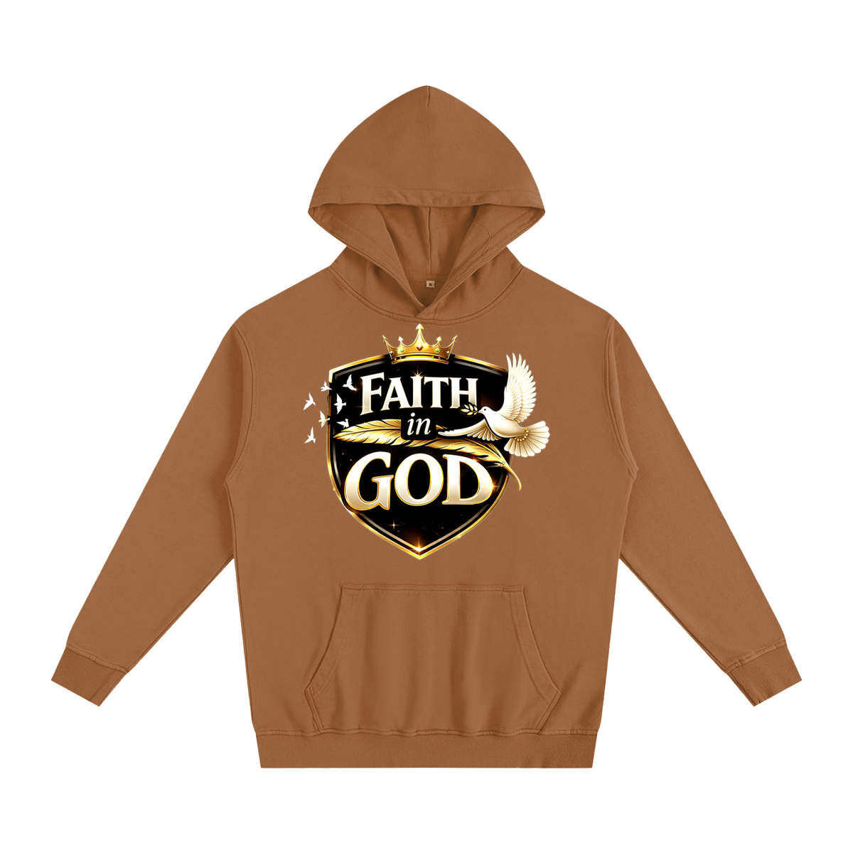 FAITH IN GOD Oversized Essential Hoodie