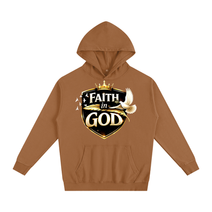 FAITH IN GOD Oversized Essential Hoodie