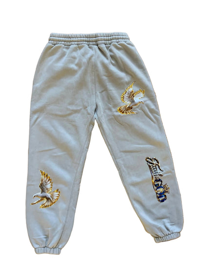 “JESUS IS KING” Fleeced Jogger Sweatpants