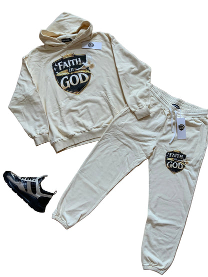 FAITH IN GOD Oversized Essential Hoodie
