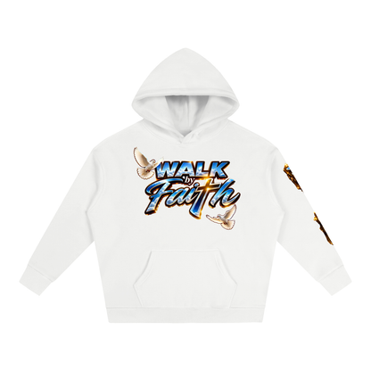 Woman of GOD Walk by Faith Oversize Fleeced Hoodie