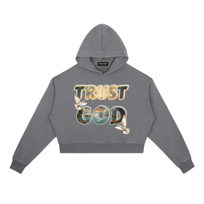Trust GOD Vintage Washed Women’s Hoodie