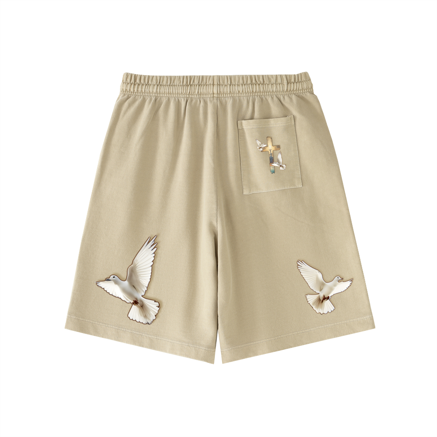 Shorts,Trust god shorts