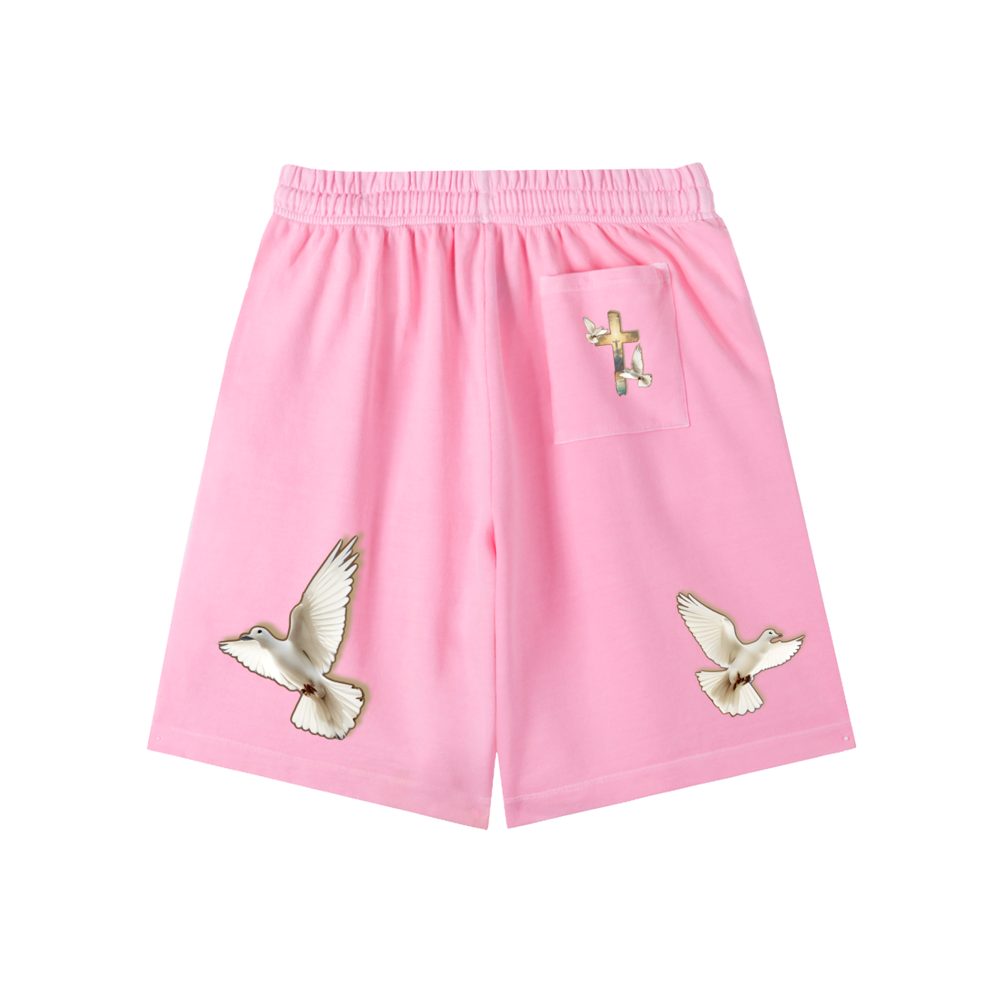 Shorts,Trust god shorts