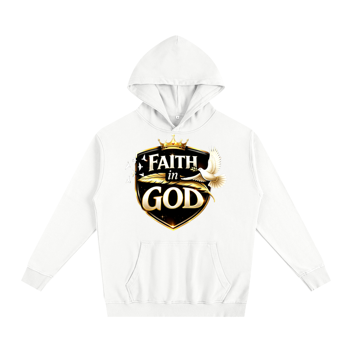 FAITH IN GOD Oversized Essential Hoodie
