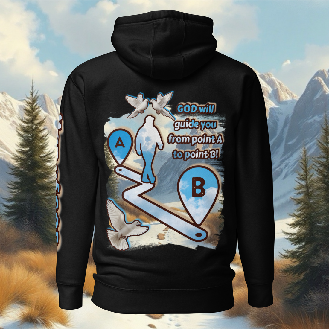 Men’s “Walk By Faith” Hoodie