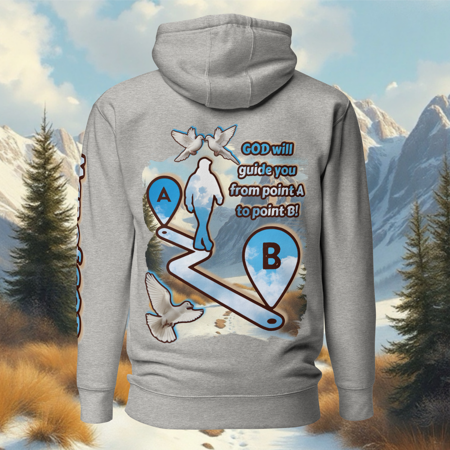 Men’s “Walk By Faith” Hoodie