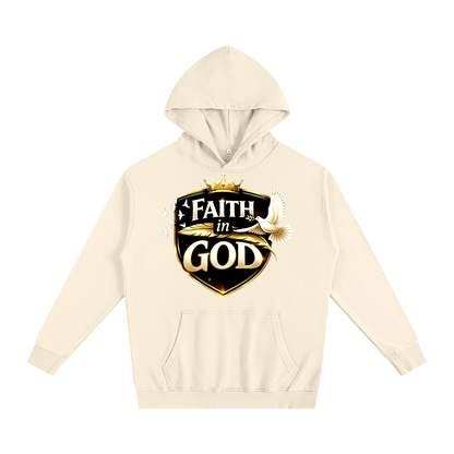 FAITH IN GOD Oversized Essential Hoodie