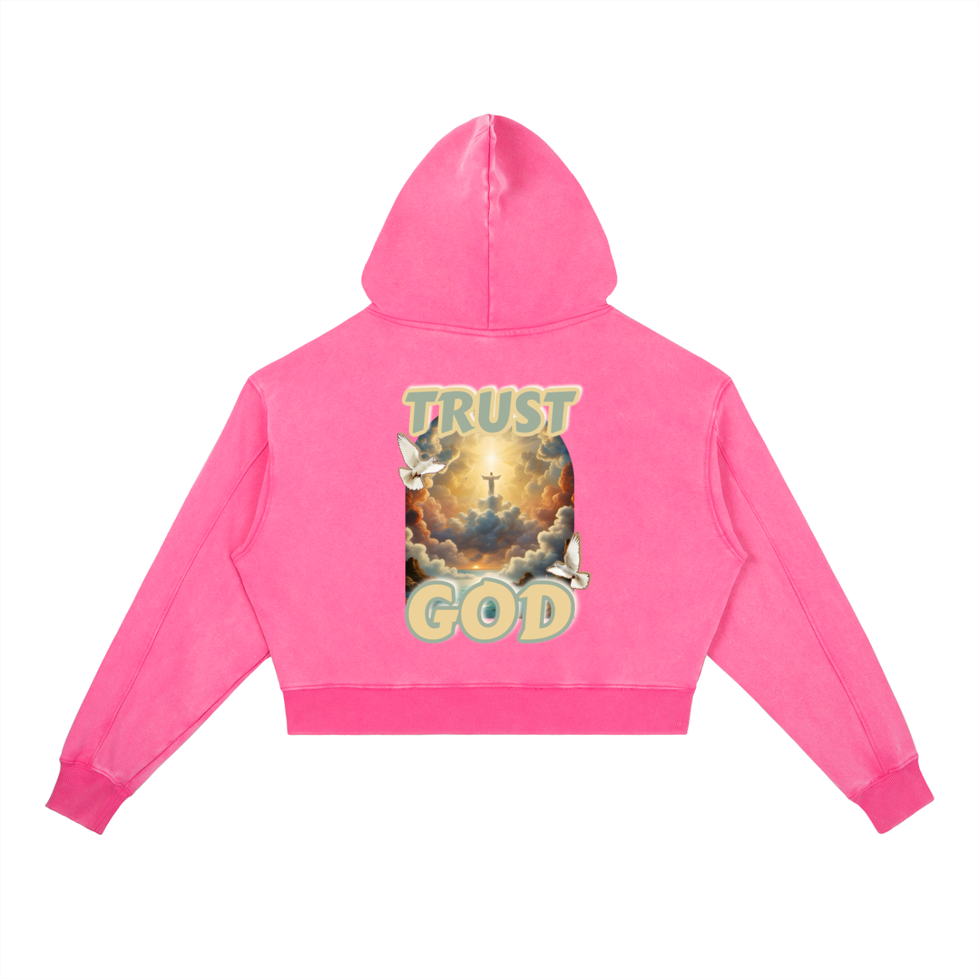 Trust GOD Vintage Washed Women’s Hoodie