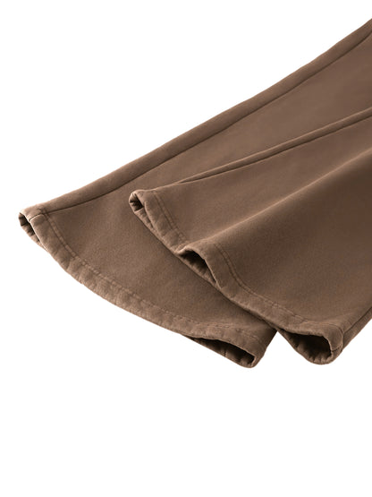 Faith in GOD Women’s Vintage Washed Flared Fleece Pants